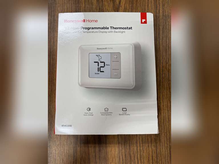 (5) Sensi & Honeywell Home Programmable Thermostats