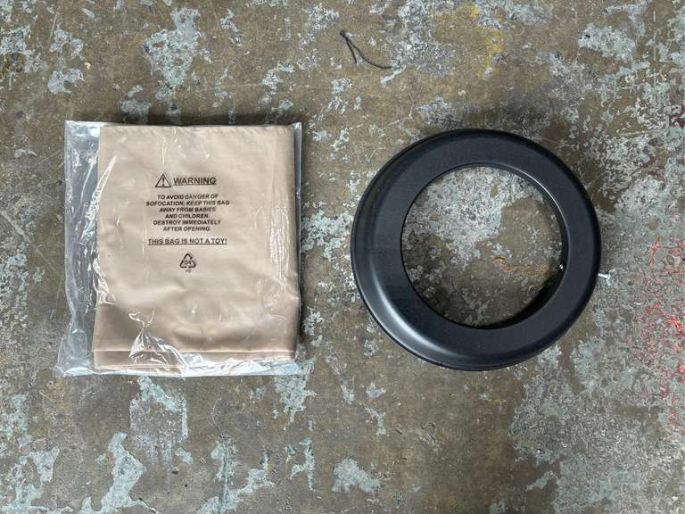 Green Patio 35” x 35” Gas Square Outdoor Firepit *NIB