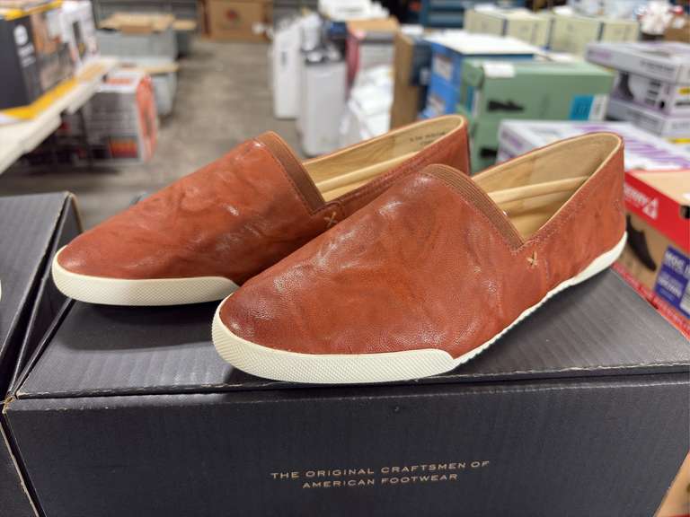(2) Pairs Frye Melanie Slip Ons -Women’s Brown Size 7.5 & 8.5- *NIB