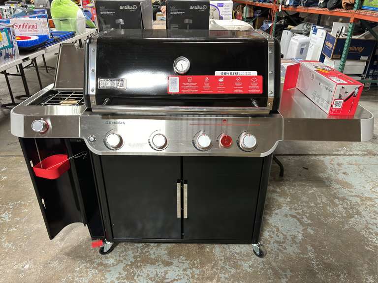 Weber Genesis Outdoor NG Series Natural Gas Grill with Extra Flavorizer Bars