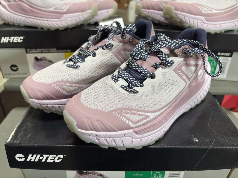 (3) Pairs Hi Tec Trail Shoes -Women’s Pink (1) Size 6 & (2) Size 7.5 -