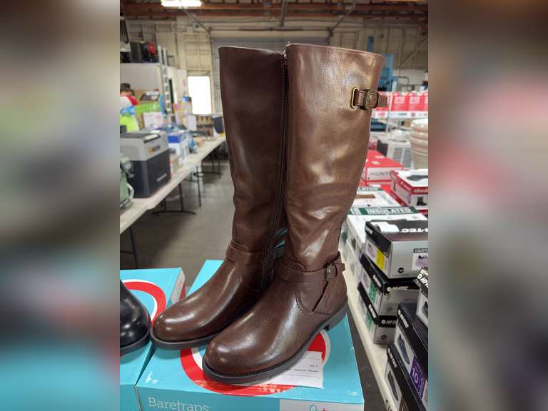 (2) B True Baretraps Boots - Women’s Brown & Black Size 7 - *NIB