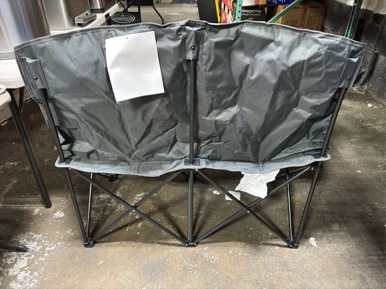(2) MAC Sports Blue Double Camping Chairs