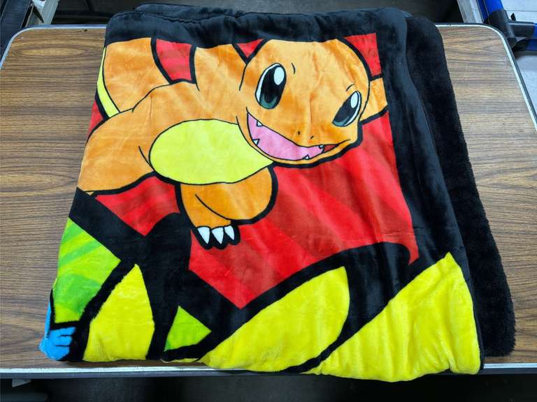 Bluey Kids Floor Lounger & Kids Pokémon Sleeping Bag