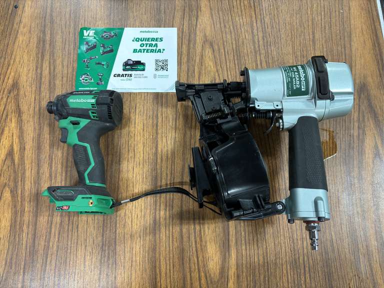 Metabo HPT Coil Roofing & Framing Nailer w/Extra Polyurethane Air Hose