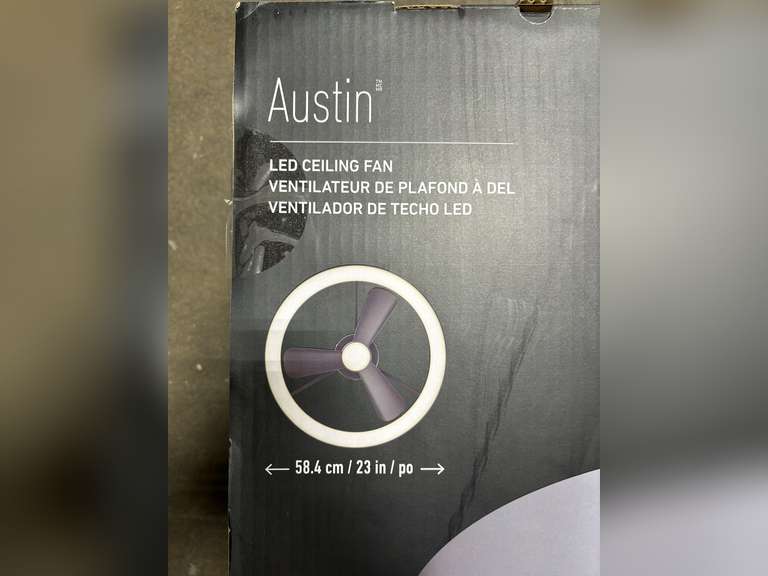 Artika Austin LED Ceiling Fan *Like New