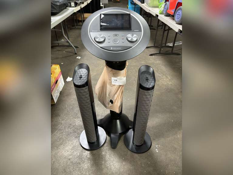 Singing Machine WiFi Karaoke Pedestal w/ (2) Speakers
