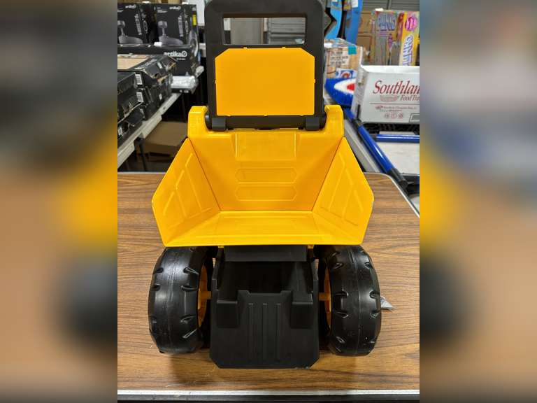 (2) Children’s Toy Ride-On Cars (Bluey & CAT Dumptruck)