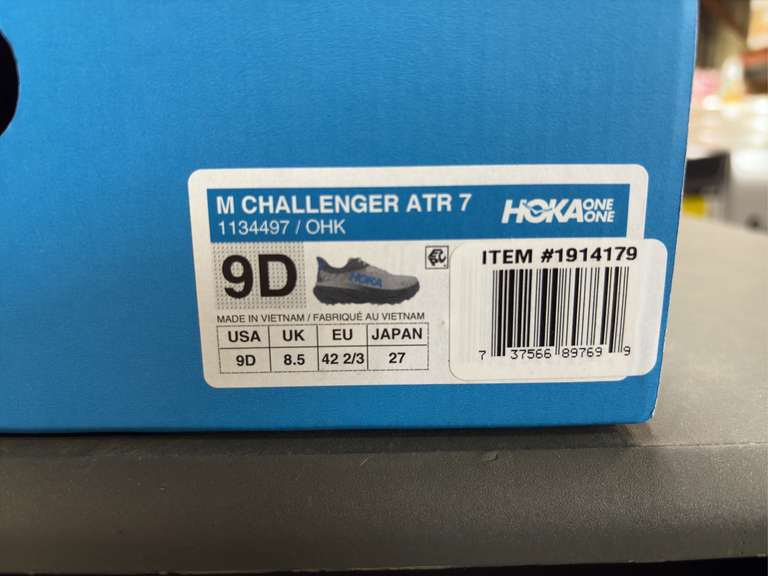 Hoka Challenger ATR 7s Running Shoes - Mens Size 9D - *NIB
