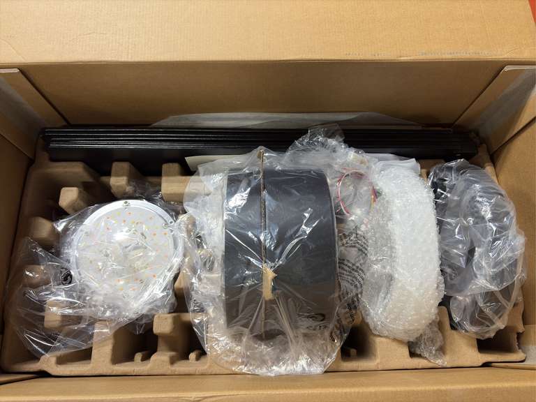 (2) Globe Dayton 52” Smart Wi-Fi Indior Ceiling Fans - 6 Speed, 5500 CFM