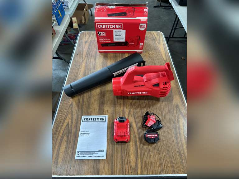 Craftsman 20v Hard Surface Blower *Tested/Works