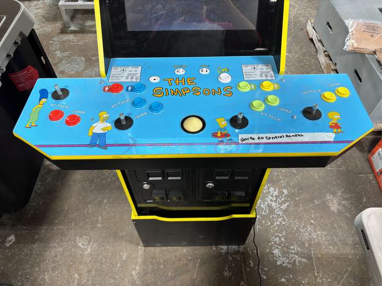 The Simpsons Arcade Machine