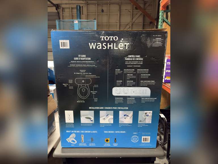 Toto Washlet Bidet - Warm Water Washing, Heated Seat, Air Dryer, Air Deodorizer, Premist, Soft-Close Lid *NIB