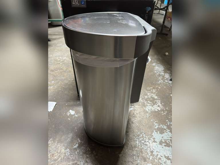Simple Human 45L Stainless Steel Sensor Can *NIB
