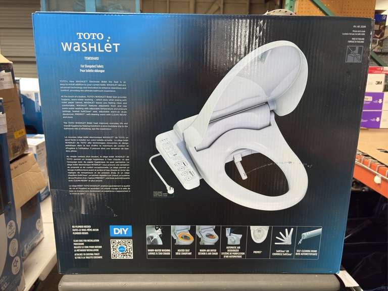 Toto Washlet Bidet - Warm Water Washing, Heated Seat, Air Dryer, Air Deodorizer, Premist, Soft-Close Lid *NIB