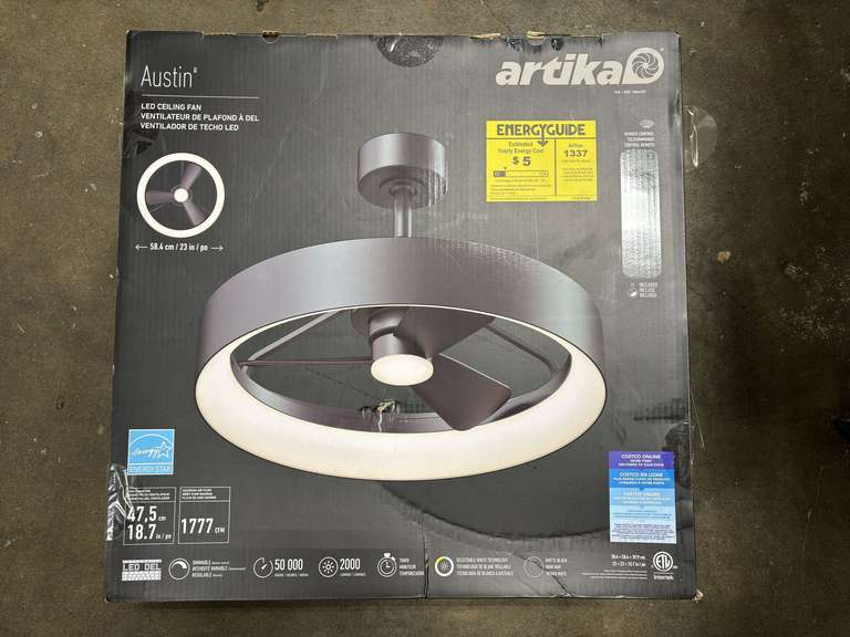 Artika Austin LED Ceiling Fan *Like New