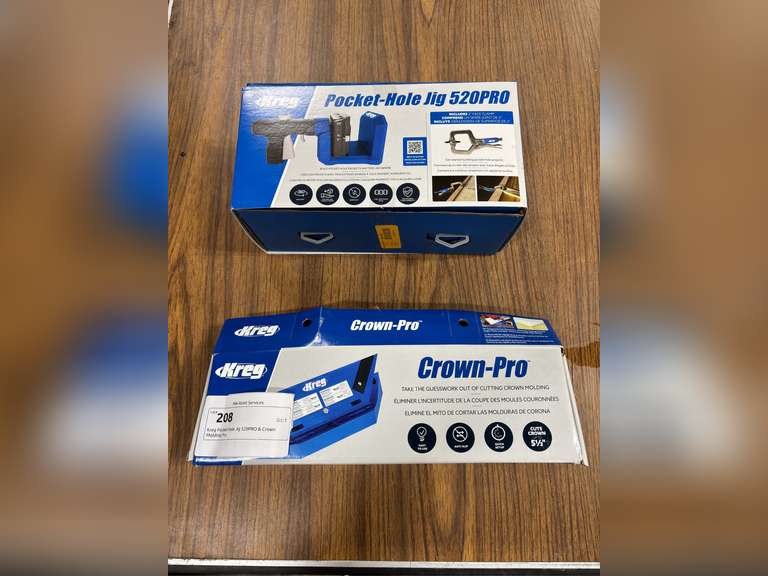 Kreg Pocket-Hole Jig 520PRO & Crown Molding Pro