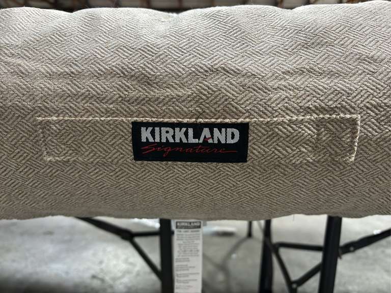 Kirkland Signature Plush Dog Bed - 46” x 36” x 12”