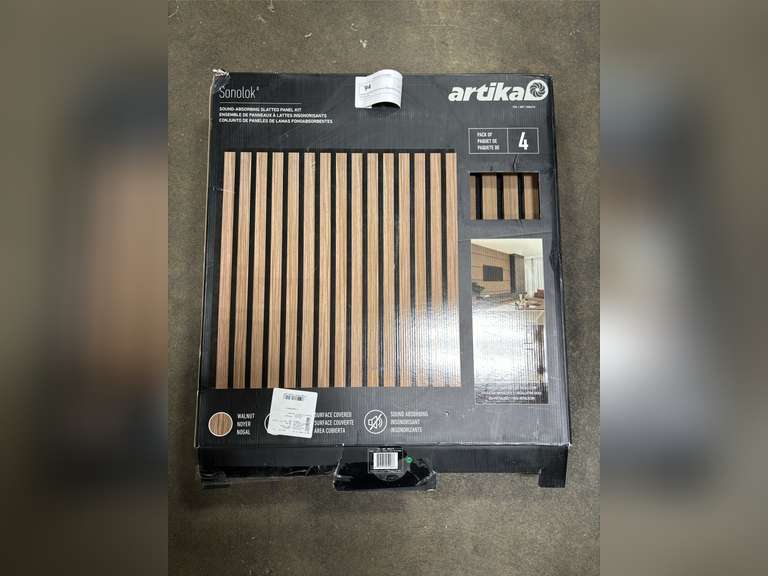 Artika Sonolok 4pk Sound Absorbing Slatted Panel Kits