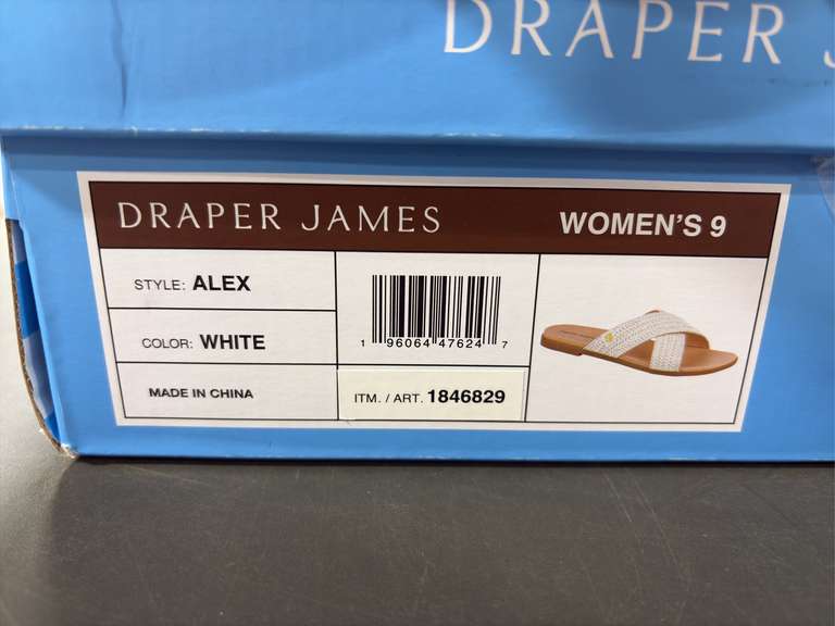 (3) Pairs Draper James Alex Sandals & (1) Pair Emily Wedge Shoes -SEE DESCRIPTION-