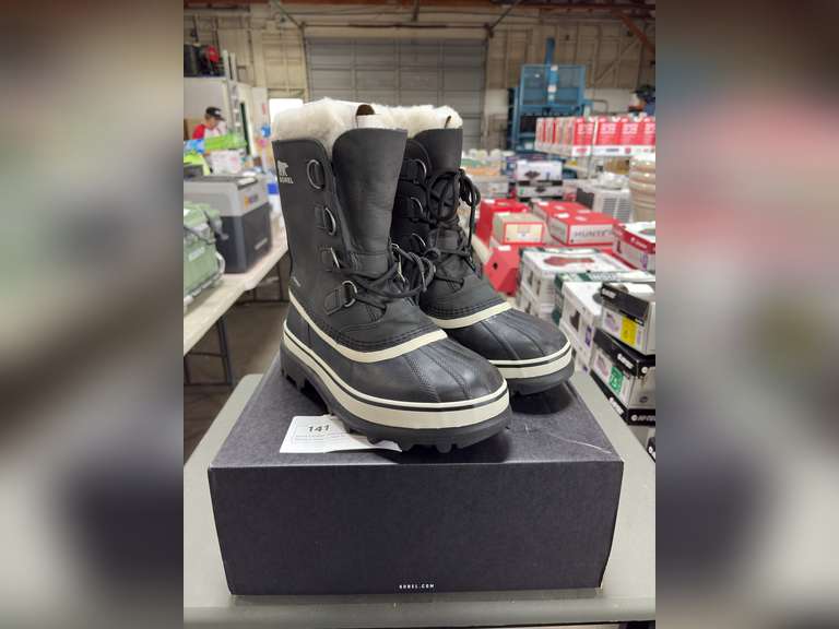 Sorel Caribou Waterproof Boots -Black Stone Women’s Size 9-