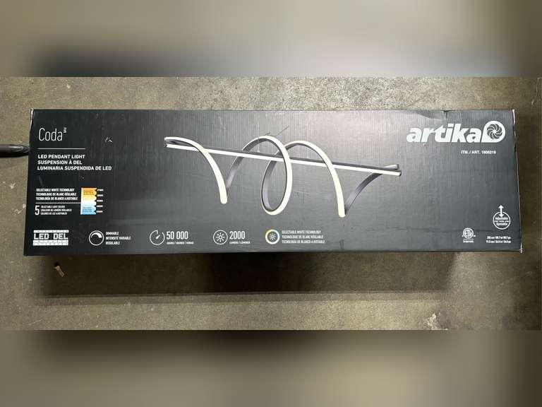 Artika Coda LED Pendant Light *Like New