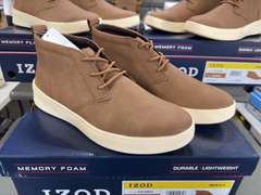 (4) Pairs IZOD Palmer Lace Up Chukka Boots -Men’s Brown Size 8-