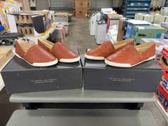 (2) Pairs Frye Melanie Slip Ons -Women’s Brown Size 7.5 & 8.5- *NIB