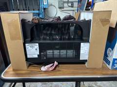 Style Electric Fireplace Log Ser 20.5” & Utilitech Infrared Cabinet Heater w/ Thermostat