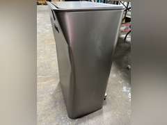 (2) Kohler 47L Stainless Steel Step Trash Cans *Dented