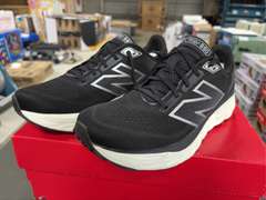 (2) Pairs New Balance Fresh Foam Running Shoes -Men’s Black/White Size 8 & 9- *NIB