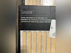 (3) Artika Sonolok 4pk Sound Absorbing Slatted Panel Kits