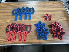 Axe Throw w/ Throwing Stars Yard Game