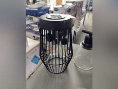 (3) Project Source 12” Outdoor Wall Lights, Style Selections Solar Outdoor Lantern & Allen Roth 3-Light Vanity Light Bar