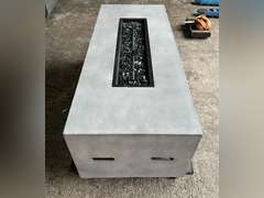 Green Patio 60” x 24” Rectangular Outdoor Gas Firepit