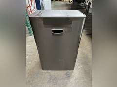 (2) Kohler 47L Stainless Steel Step Trash Cans *Dented