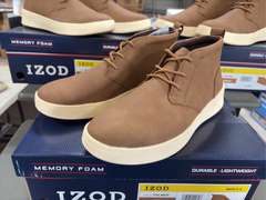 (4) Pairs IZOD Palmer Lace Up Chukka Boots -Men’s Brown Size 8-