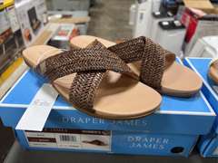 (3) Pairs Draper James Alex Sandals & (1) Pair Emily Wedge Shoes -SEE DESCRIPTION-