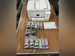 Epson EcoTank ET-3850 Wireless Color All-in-One Cartridge-Free Supertank Printer with Scanner, Copier, ADF and Ethernet