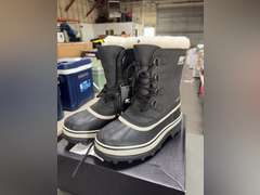 Sorel Caribou Waterproof Boots -Black Stone Women’s Size 9-