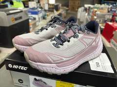 (3) Pairs Hi Tec Trail Shoes -Women’s Pink (1) Size 6 & (2) Size 7.5 -