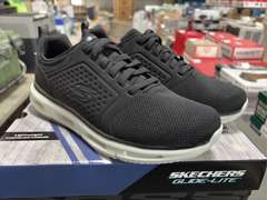 (2) Pairs Sketchers Arch Comfort/Glide Comfort Running Shoes - Men’s Black & Gray Size 12 - *NIB