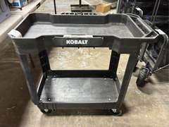 Kobalt Plastic Two-Tier Shop Carts *Damaged