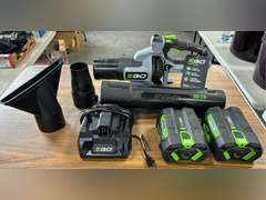 Ego 880 CFM Cordless Surface 56v Blower w/ Batteries and Charger *Tested/Works
