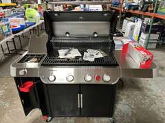 Weber Genesis Outdoor NG Series Natural Gas Grill with Extra Flavorizer Bars