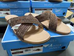 (3) Pairs Draper James Alex Sandals & (1) Pair Emily Wedge Shoes -SEE DESCRIPTION-