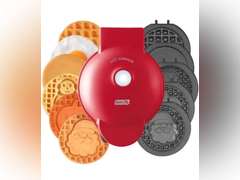 (5) Dash Multimaker Mini Waffle Makers w/ (7) Interchangeable Plates *NIB