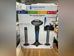 Singing Machine WiFi Karaoke Pedestal w/ (2) Speakers *NIB
