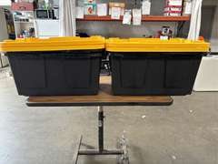(4) Greenmade 27 Gallon Professional Grade Storage Container w/ Lids