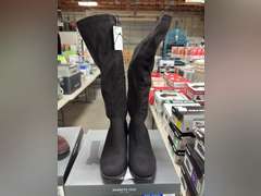 (2) Kenneth Cole Stanford Knee High Boots - Women’s Black & Brown Size 7 -